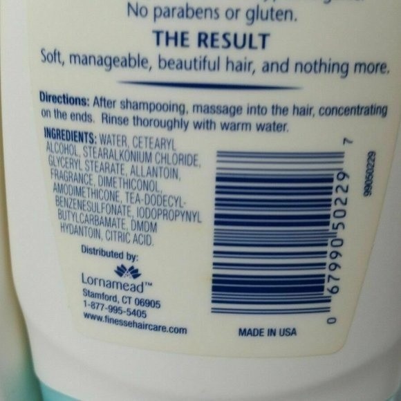 Finesse Clean Simple Hypoallergenic Normal Hair 2 Each Shampoo Conditioner - Picture 10 of 11